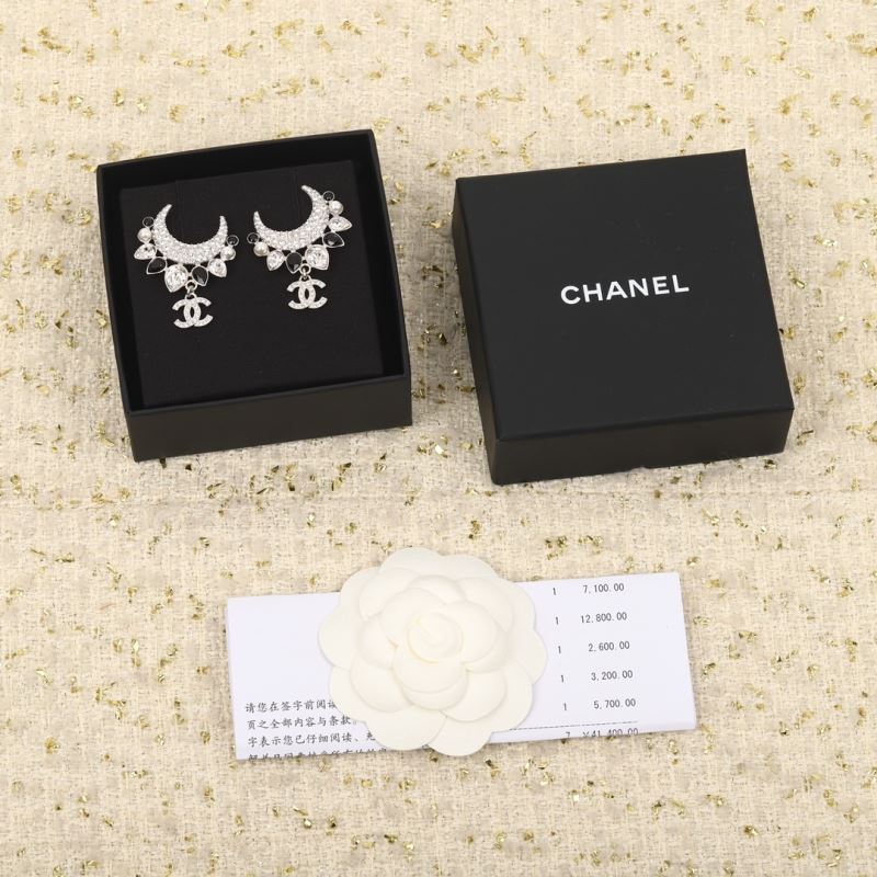 Ch*el earrings